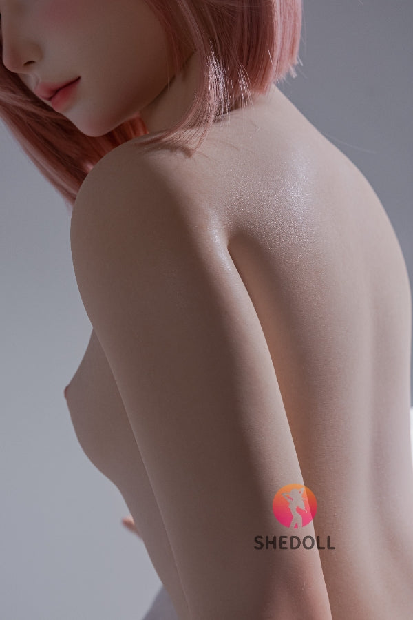 152cm/4ft11 A-cup Japanese Silicone Head Sex Doll - JiangXiaoLi2.0