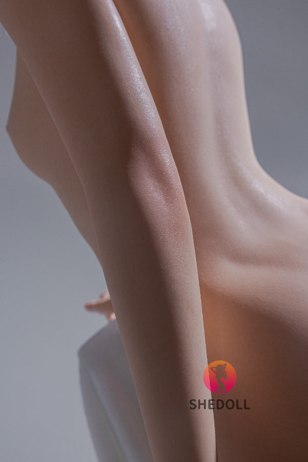 152cm/4ft11 A-cup Japanese Silicone Head Sex Doll - JiangXiaoLi2.0