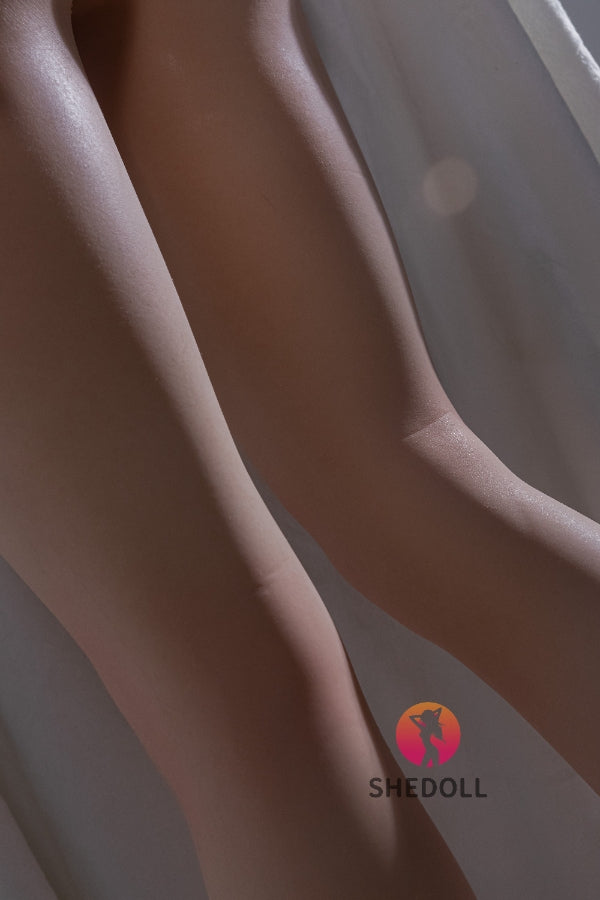 152cm/4ft11 A-cup Japanese Silicone Head Sex Doll - JiangXiaoLi2.0