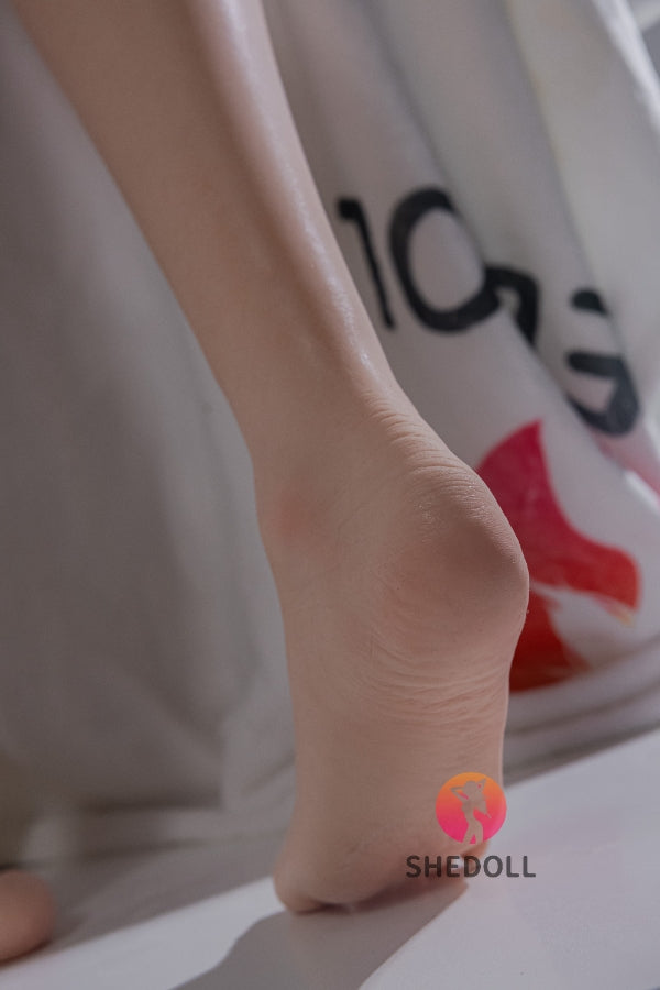 152cm/4ft11 A-cup Japanese Silicone Head Sex Doll - JiangXiaoLi2.0