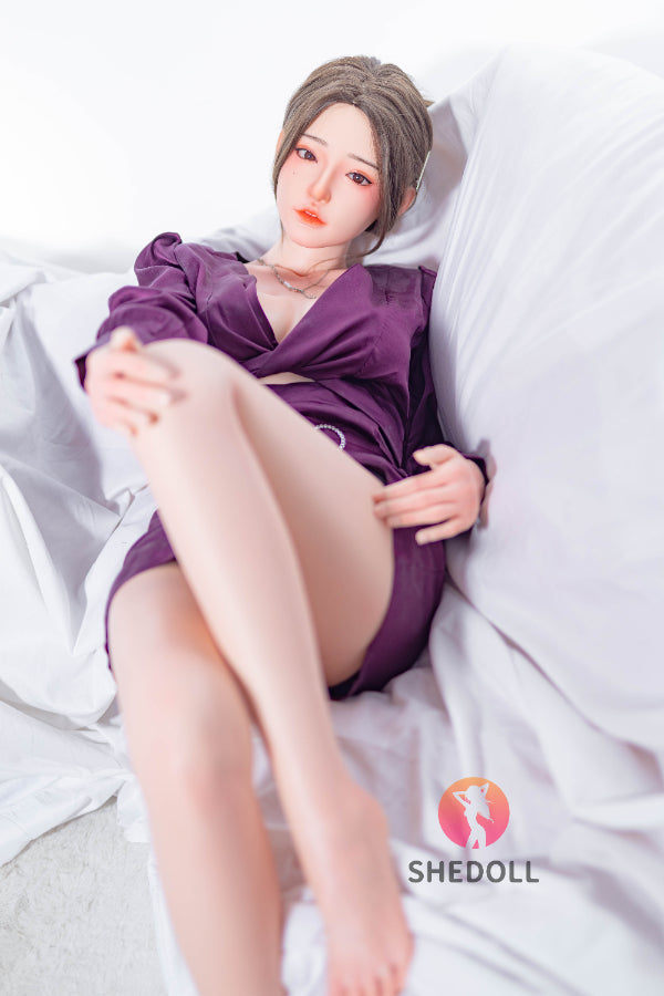158cm/5ft C-cup Silicone Head Sex Doll - Huayin