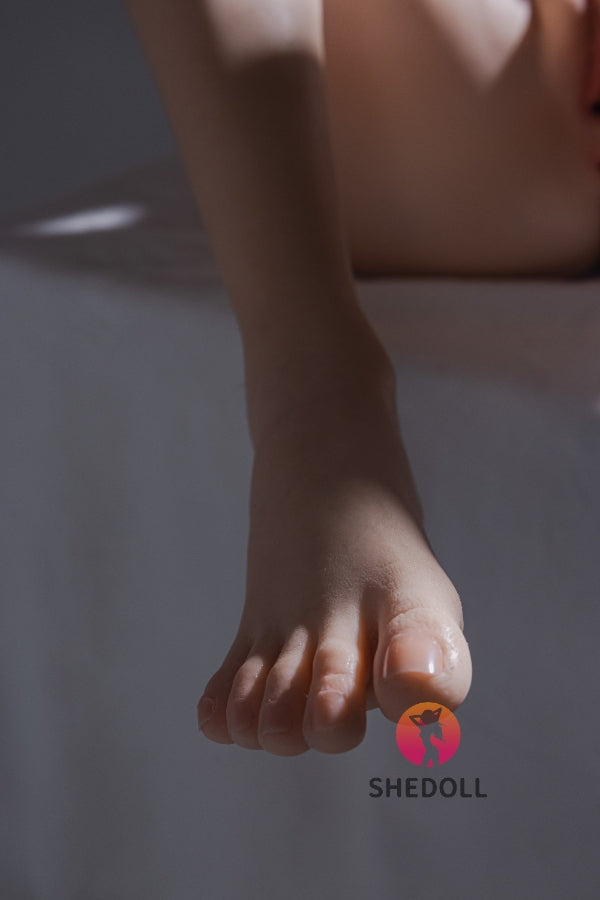 152cm/4ft11 A-cup Japanese Silicone Head Sex Doll - JiangXiaoLi2.0