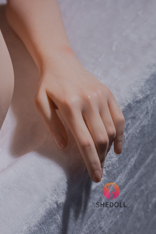 152cm/4ft11 A-cup Japanese Silicone Head Sex Doll - JiangXiaoLi2.0