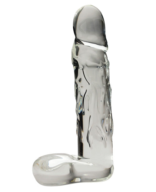 Blown Realistic Glass Dildo