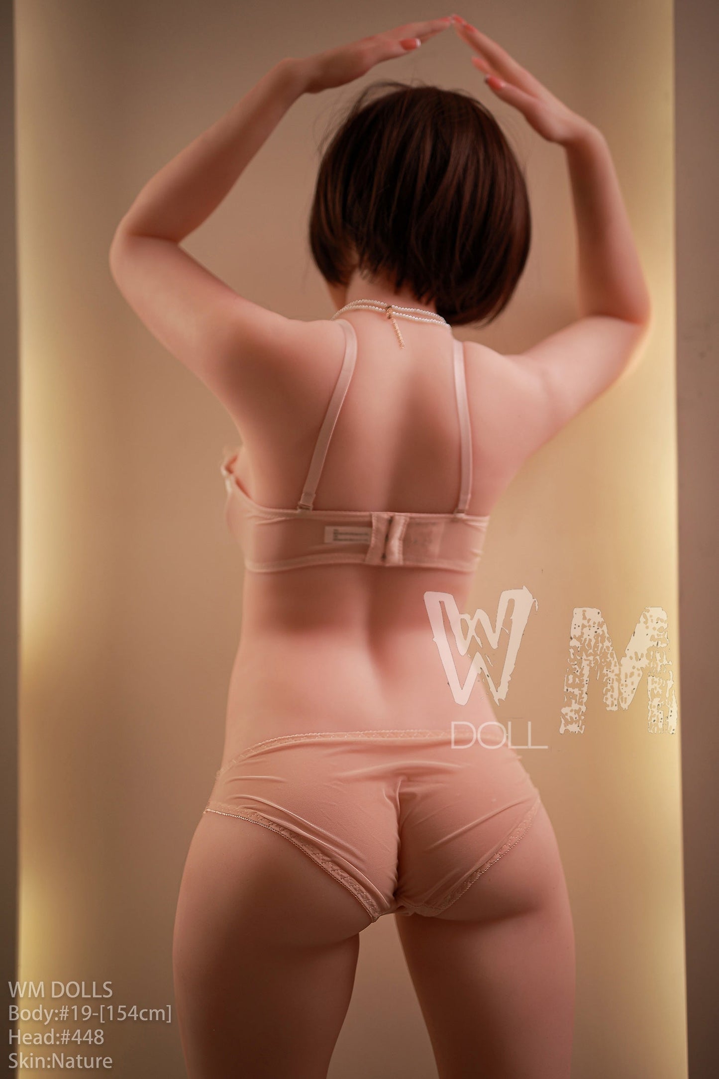 154cm/5ft1 B-cup Cute TPE Sex Doll with #448 Head