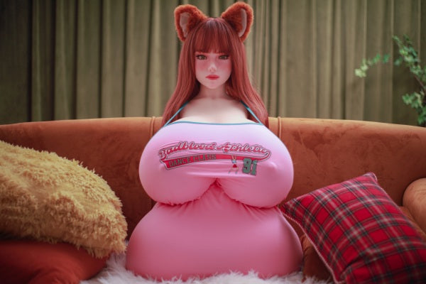 US In Stock - ⭐️CLM Pro⭐️Silicone Head Huge Breast BBW Sex Doll Torso BW82# - Grace