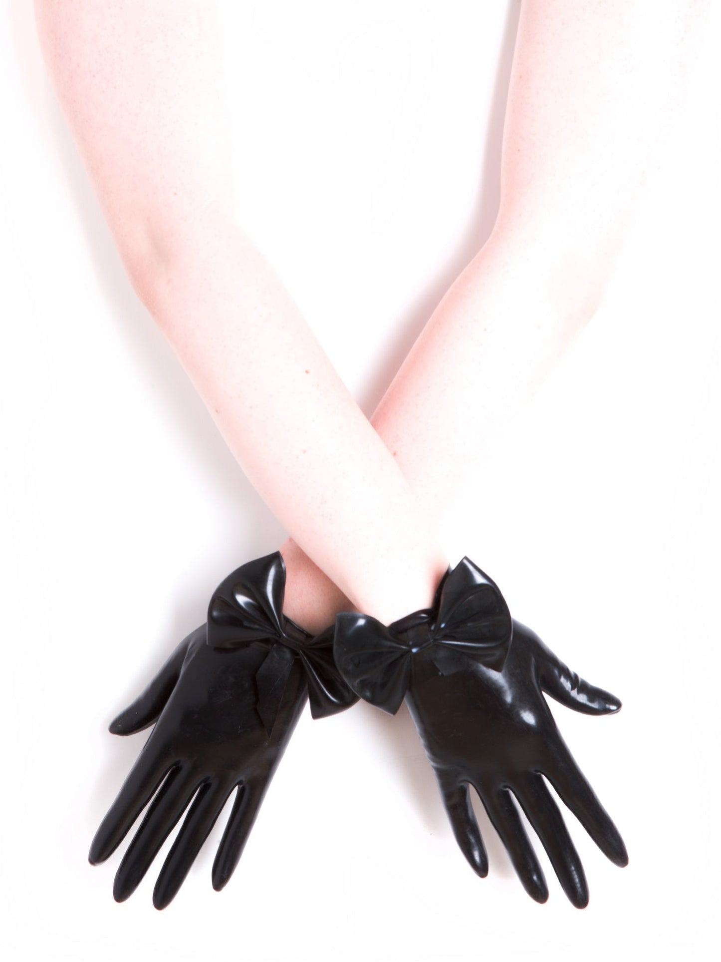 Black Bow Gloves