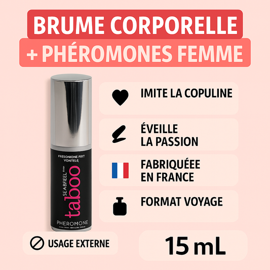 Brume Corporelle Phéromones Femme 15 Ml