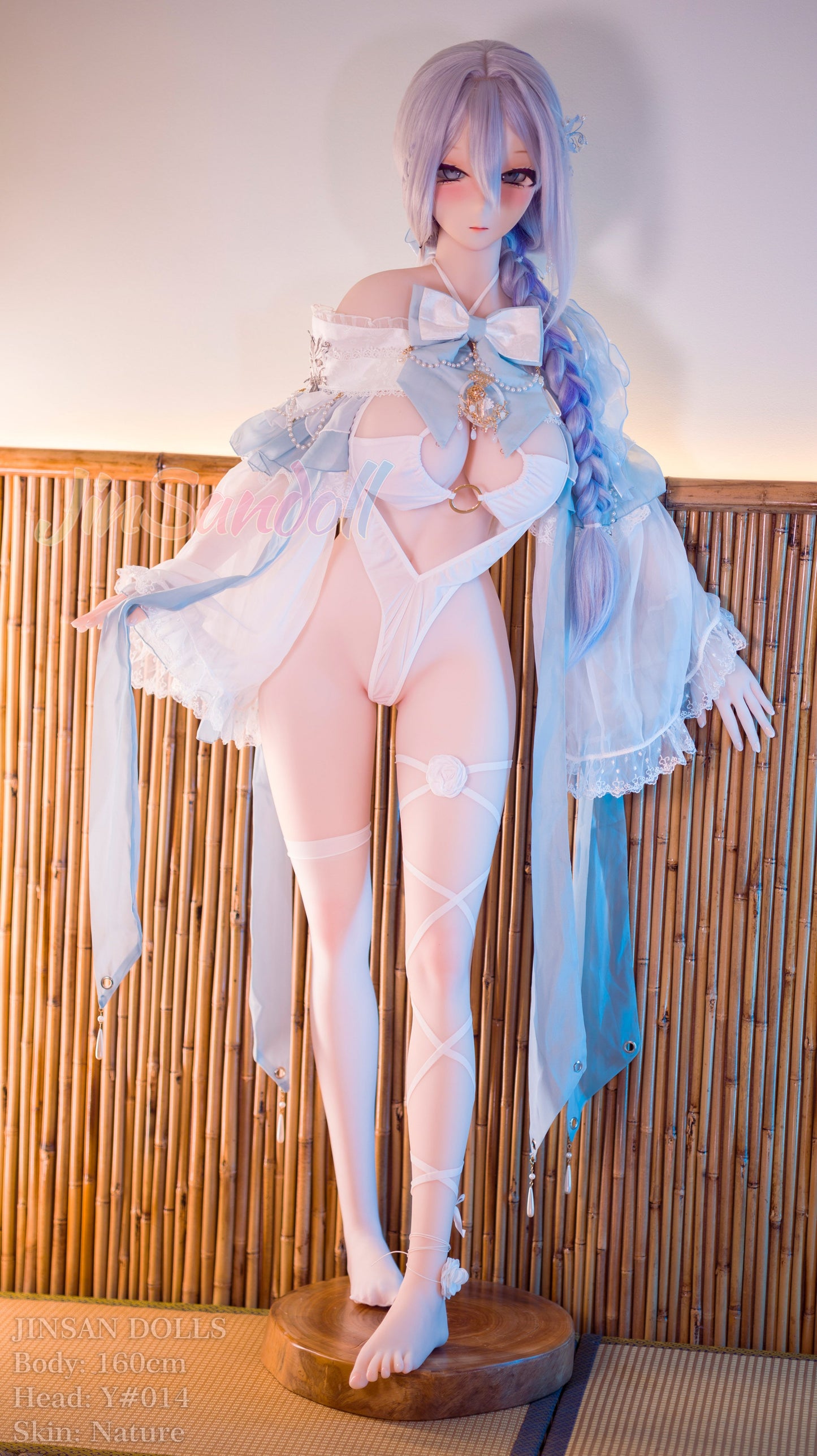 160cm/5ft3 I-Cup Anime TPE Sex Doll with #Y014 Head