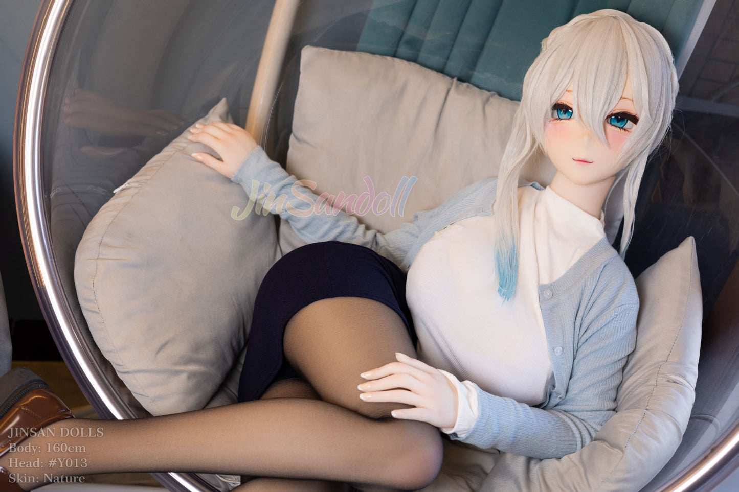 160cm/5ft3 I-Cup Anime TPE Sex Doll with #Y013 Head