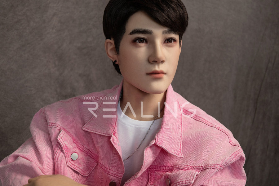 175cm/5ft9 Silicone Head Male Sex Doll - HuaCheng