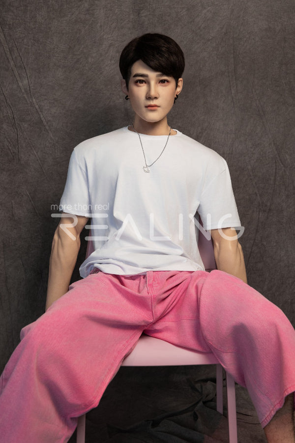 175cm/5ft9 Silicone Head Male Sex Doll - HuaCheng