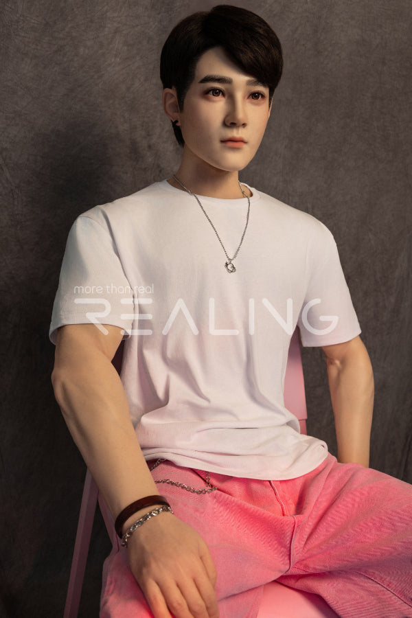 175cm/5ft9 Silicone Head Male Sex Doll - HuaCheng