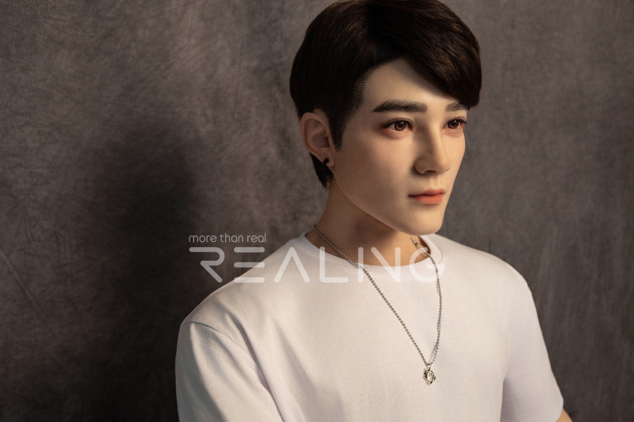 175cm/5ft9 Silicone Head Male Sex Doll - HuaCheng