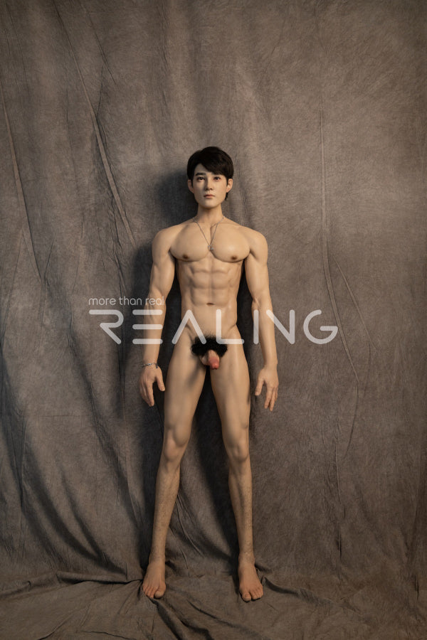 175cm/5ft9 Silicone Head Male Sex Doll - HuaCheng