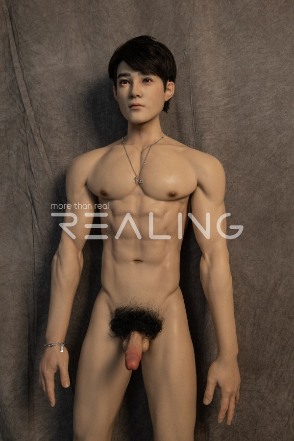 175cm/5ft9 Silicone Head Male Sex Doll - HuaCheng