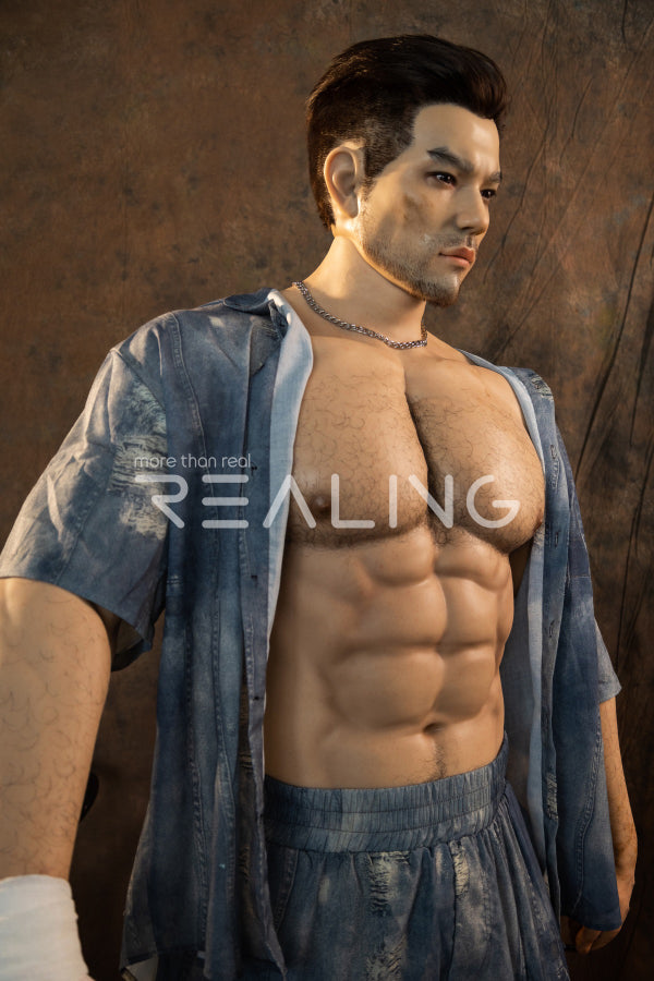 183cm/6ft Realistic Male Silicone Sex Doll - Saien
