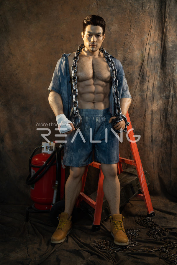 183cm/6ft Realistic Male Silicone Sex Doll - Saien