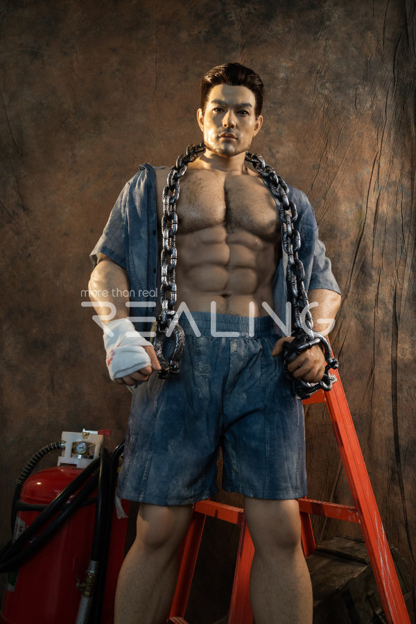 183cm/6ft Realistic Male Silicone Sex Doll - Saien