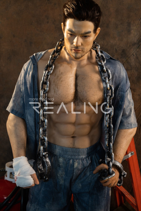 183cm/6ft Realistic Male Silicone Sex Doll - Saien