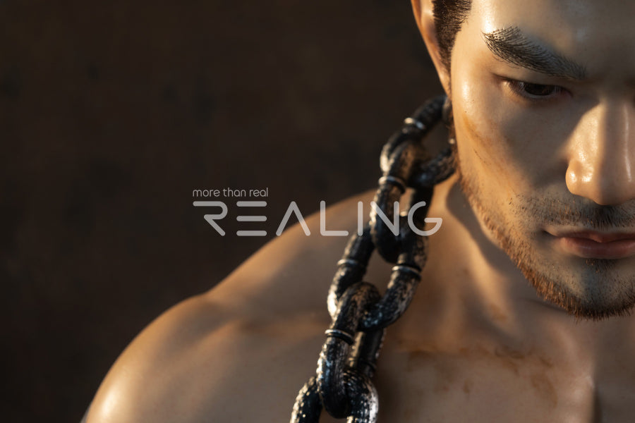 183cm/6ft Realistic Male Silicone Sex Doll - Saien