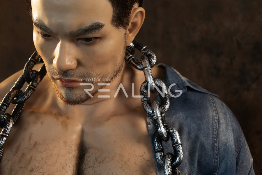 183cm/6ft Realistic Male Silicone Sex Doll - Saien