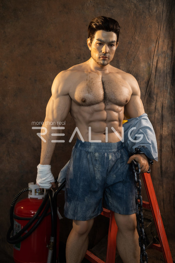 183cm/6ft Realistic Male Silicone Sex Doll - Saien