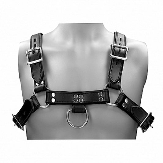 Ouch Leather Chest Harness