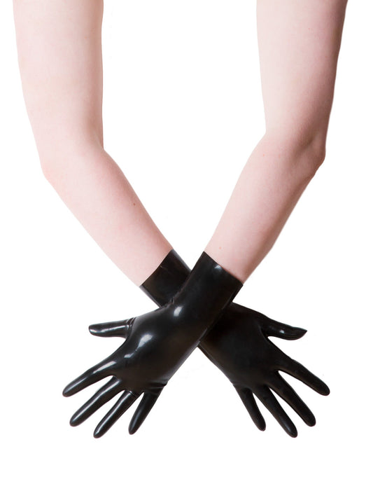 Classic Black Latex/Rubber Gloves