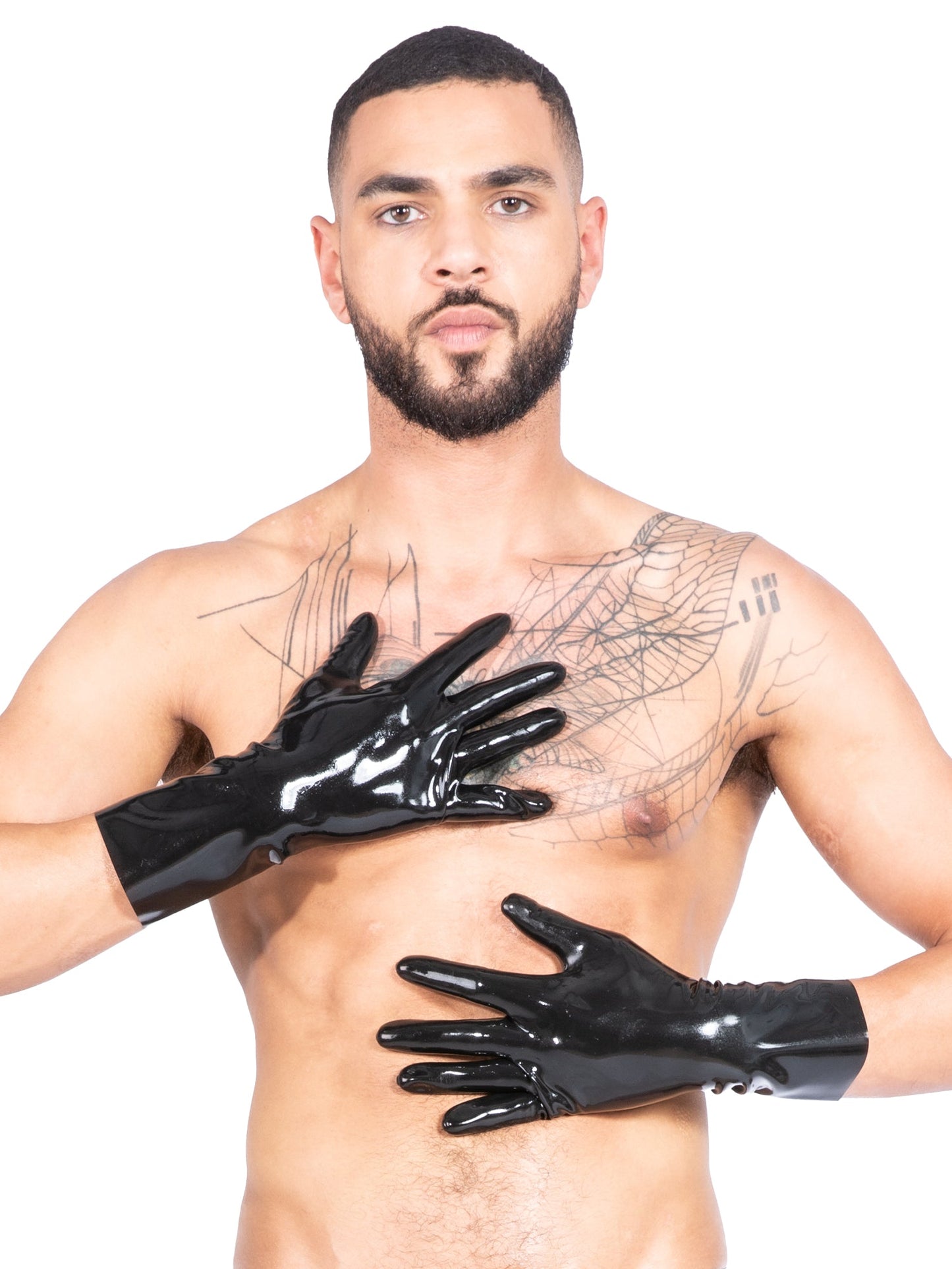 Men`s Classic Red Latex/Rubber Gloves