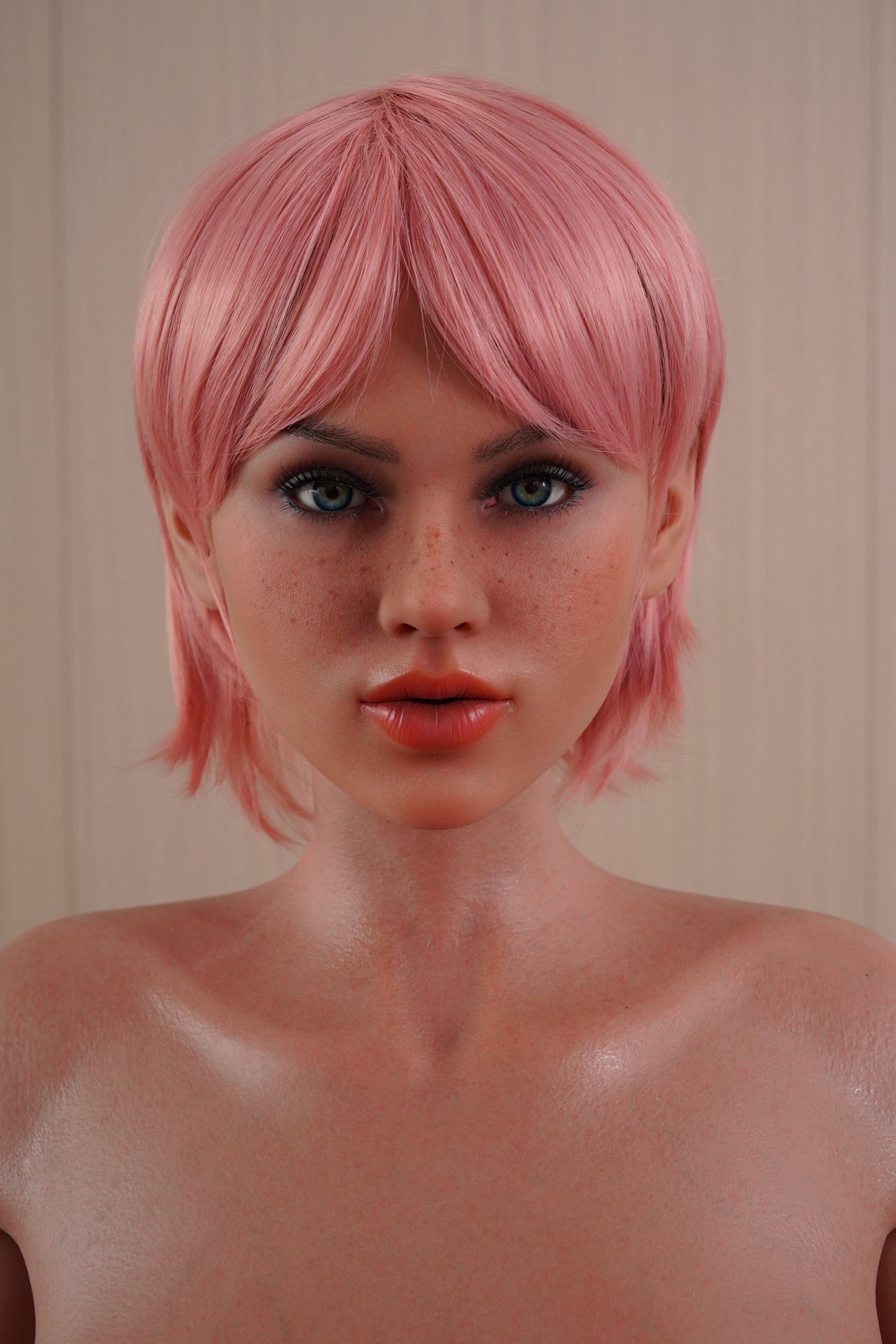 163cm/5ft4 E-cup Real Skin Texture Silicone Sex Doll GT06 – JS136 Tan