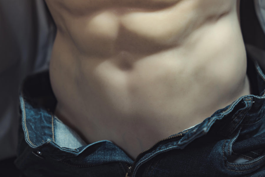 Muscular Silicone Head Male Sex Doll Torso - Ronin