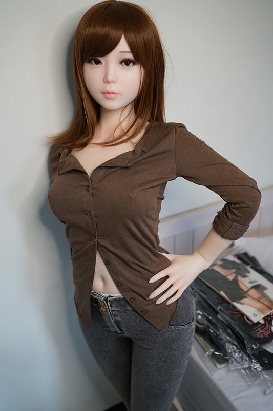 150cm/4ft11 C-cup Medium Breast Silicone Sex Doll - Akira