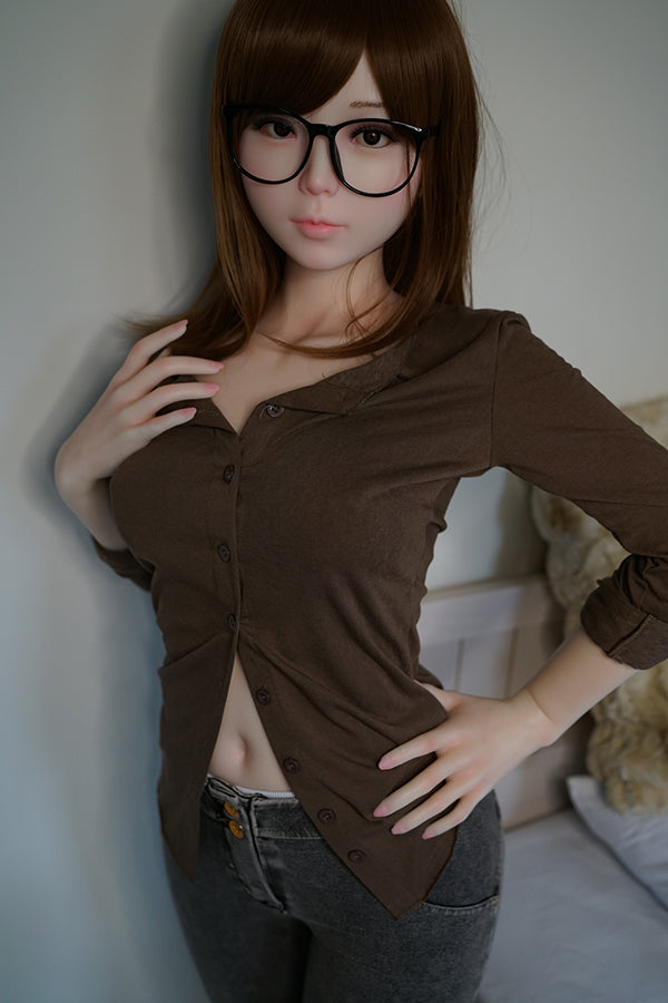 150cm/4ft11 C-cup Medium Breast Silicone Sex Doll - Akira