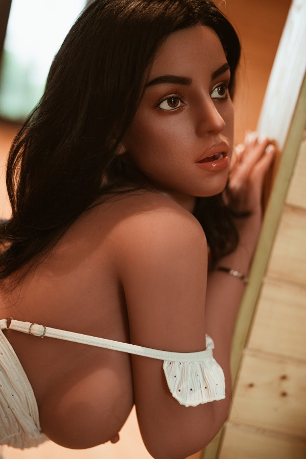 152cm/5ft C-cup Black Hair Silicone Head Sex Doll – #M22SY