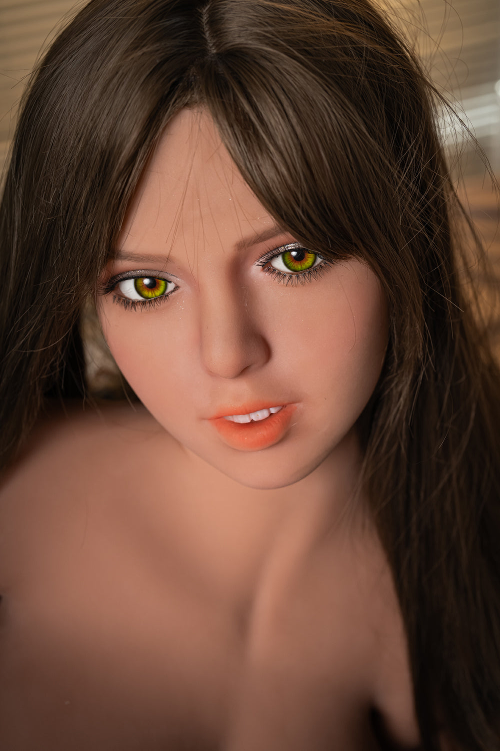 US In Stock - 75cm/2ft5 M-cup TPE Sex Doll Torso - C2 Tan