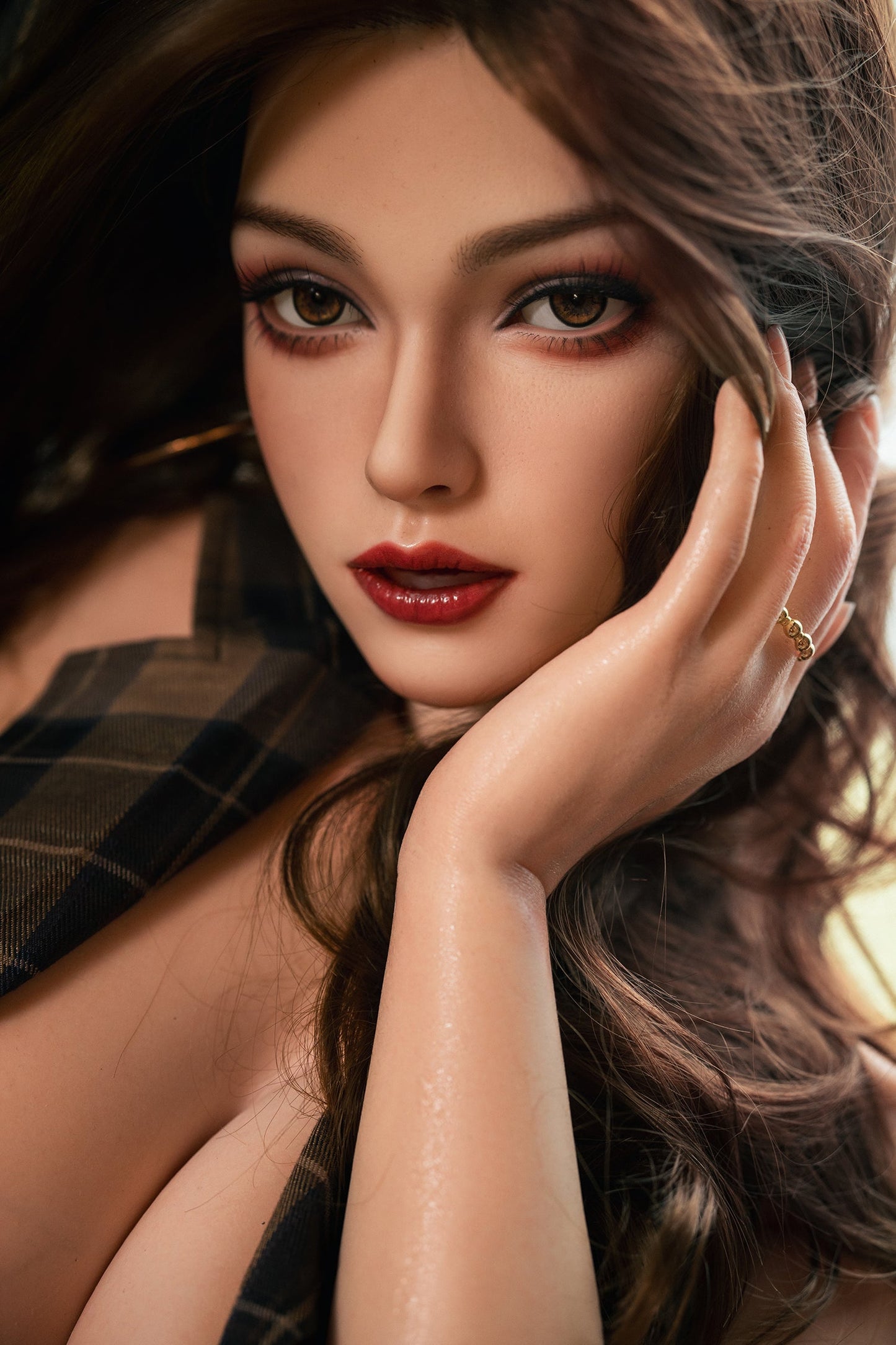 164cm/5ft5 F-cup Big Breast Silicone Sex Doll – #M18