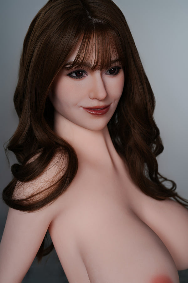 US In Stock - 158cm/5ft2 H-cup Hybrid Sex Doll with ROS Head M1 - Rachel