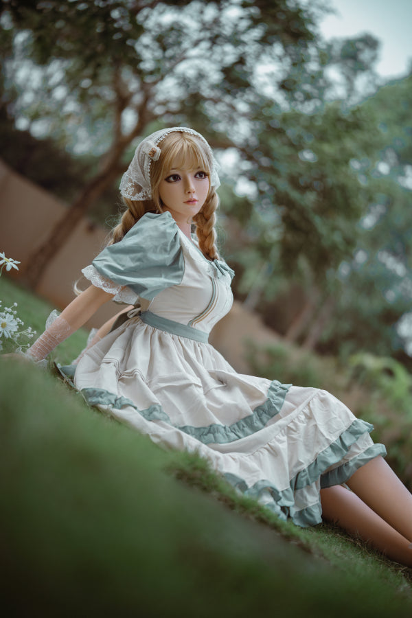 164cm/5ft5 F-cup Asian Cute Silicone Sex Doll – #45