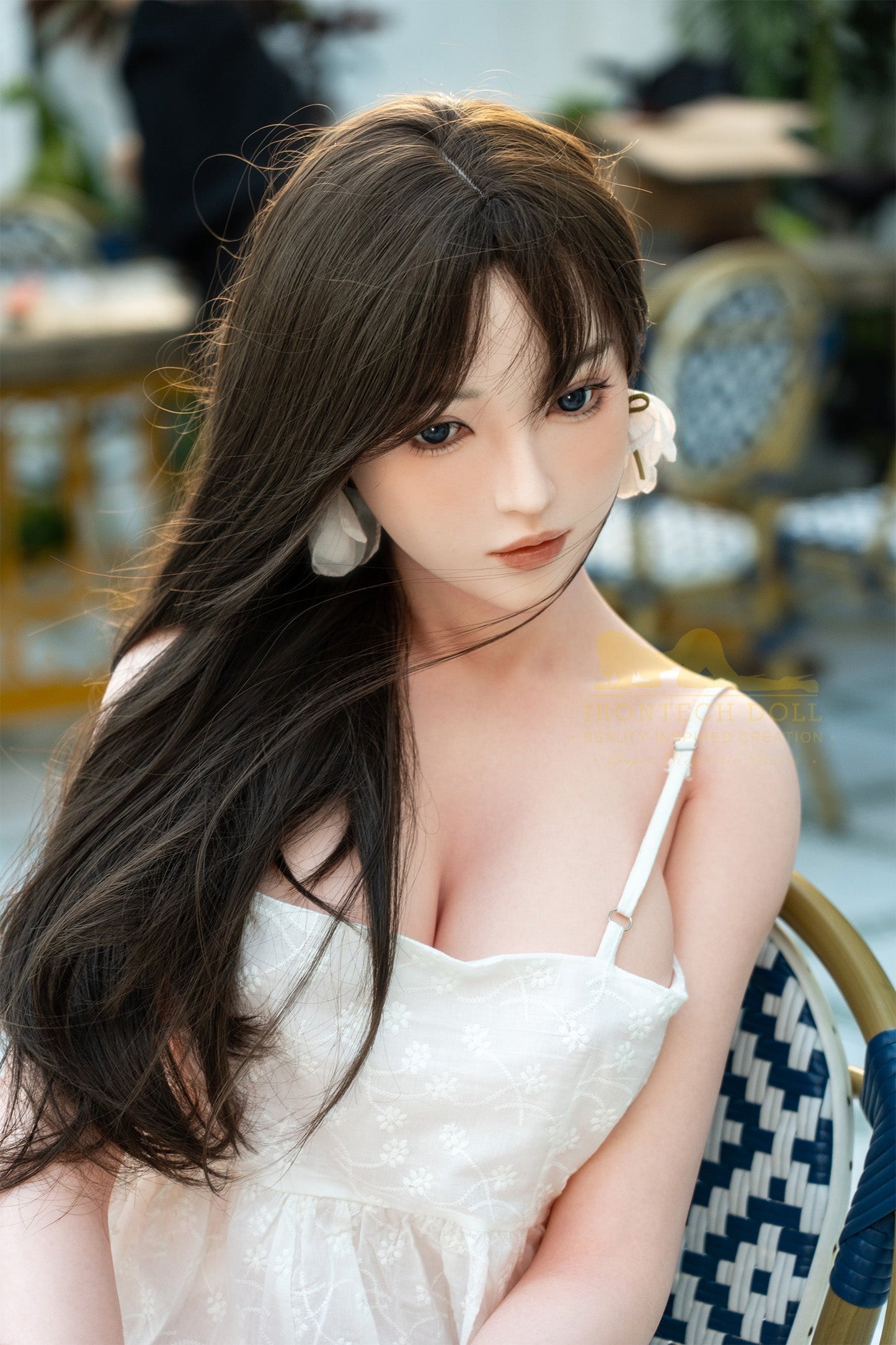 166cm/5ft5 D-cup Japanese Bubble Butt Silicone Sex Doll - G2