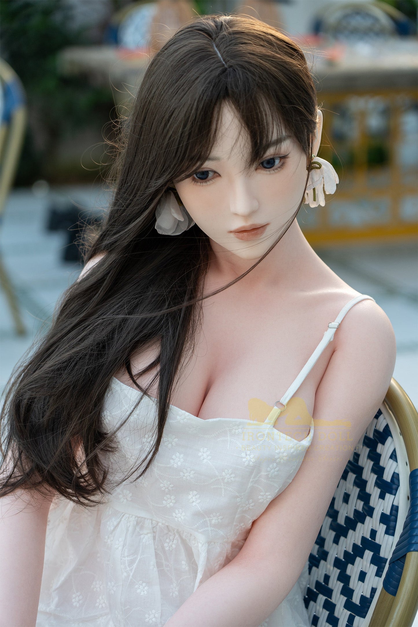 166cm/5ft5 D-cup Japanese Bubble Butt Silicone Sex Doll - G2