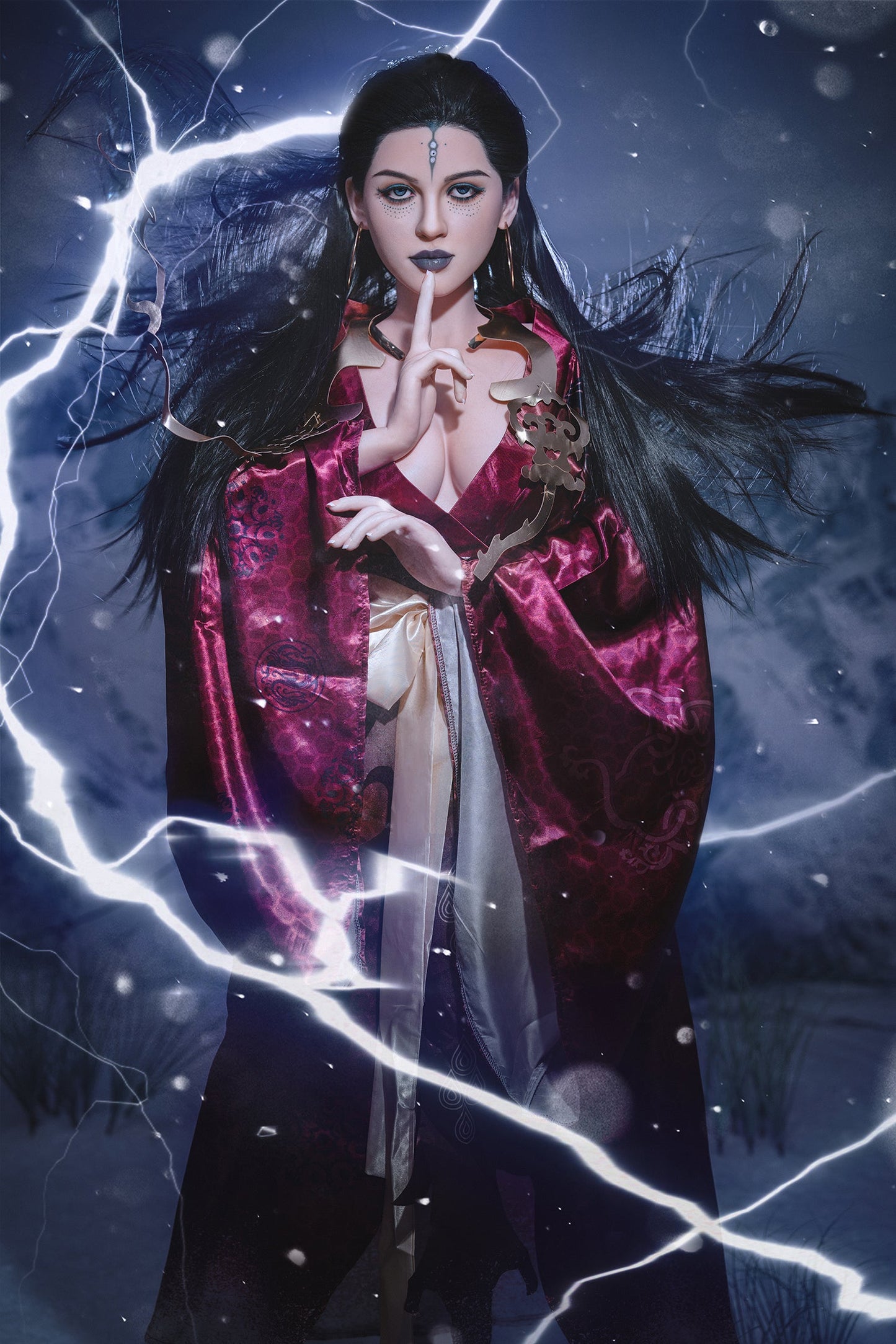 164cm/5ft5 F-cup Big Breast Silicone Sex Doll – #263