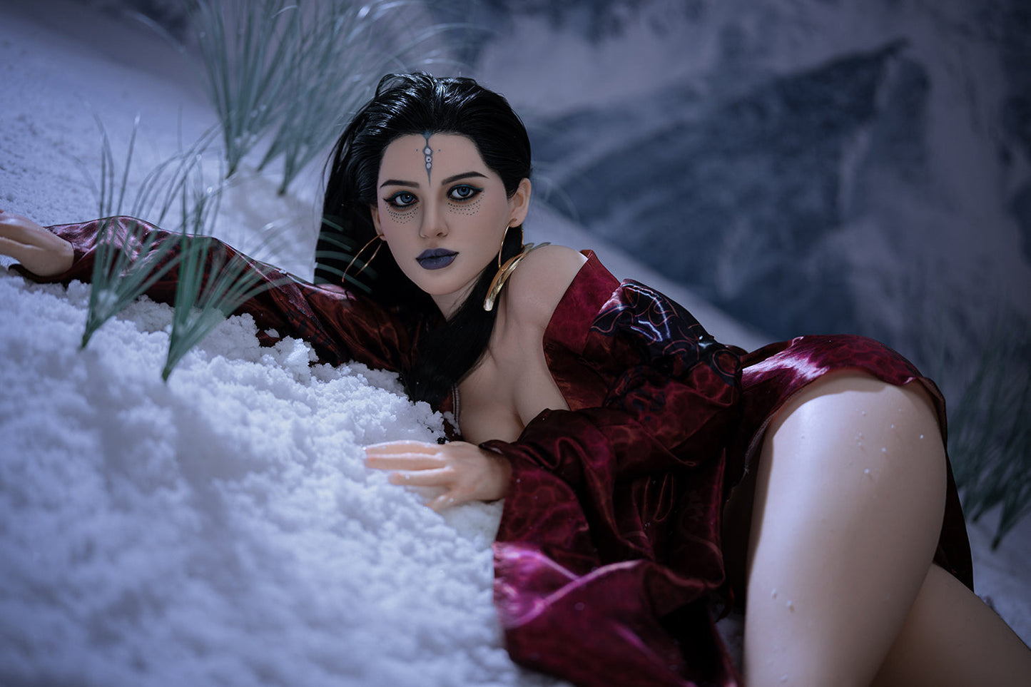 164cm/5ft5 F-cup Big Breast Silicone Sex Doll – #263