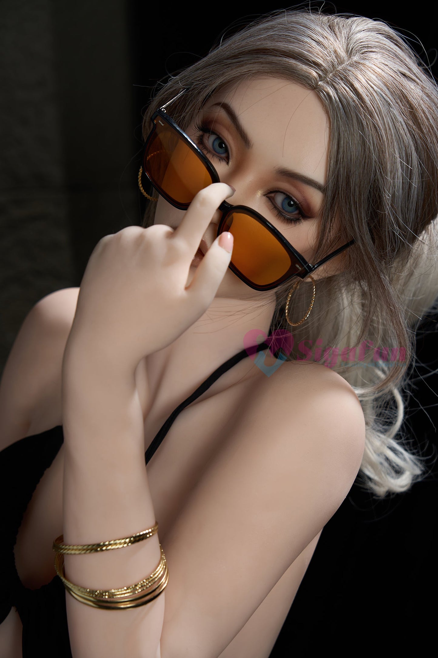 EU In Stock - 164cm/5ft5 H-Cup Silicone Head Chinese Sex Doll SG6 - Yuri  Natural