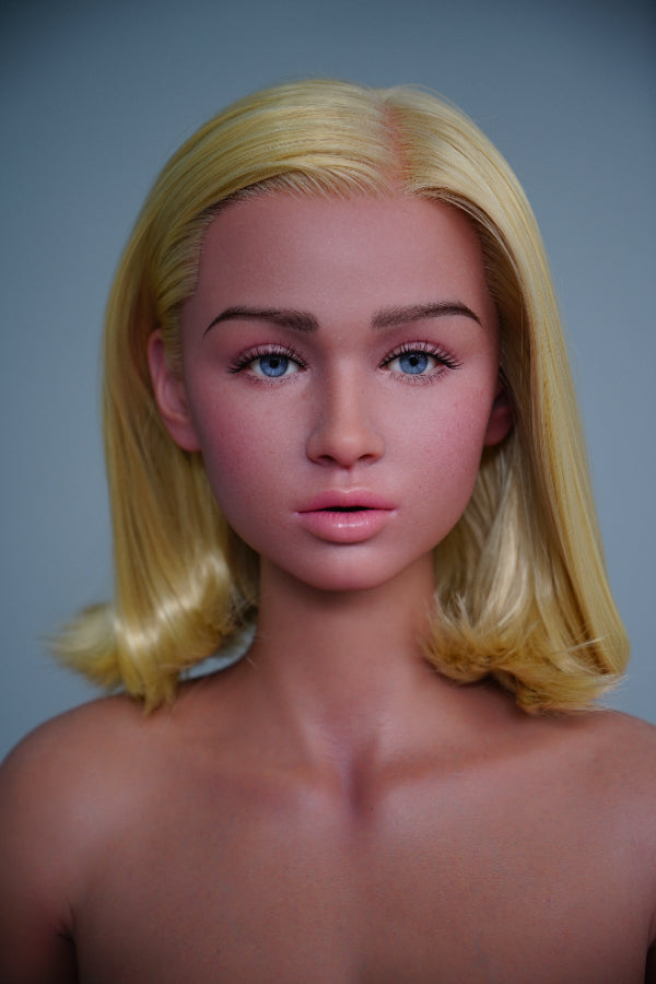 US in Stock - 163cm/5ft4 E-cup Real Skin Texture Silicone Sex Doll – JS062 Tan