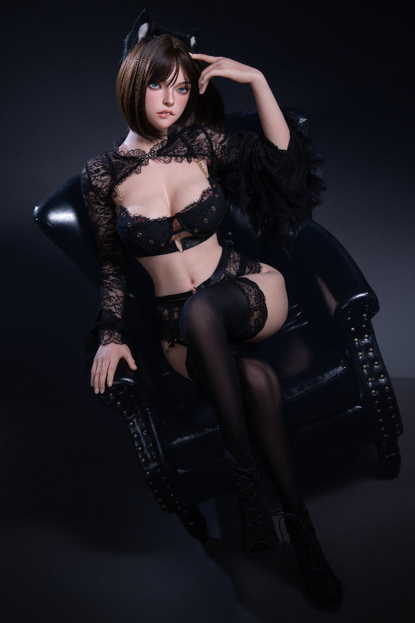 US In Stock - 158cm/5ft2 D-cup Full Silicone Sex Doll - T05 Fair