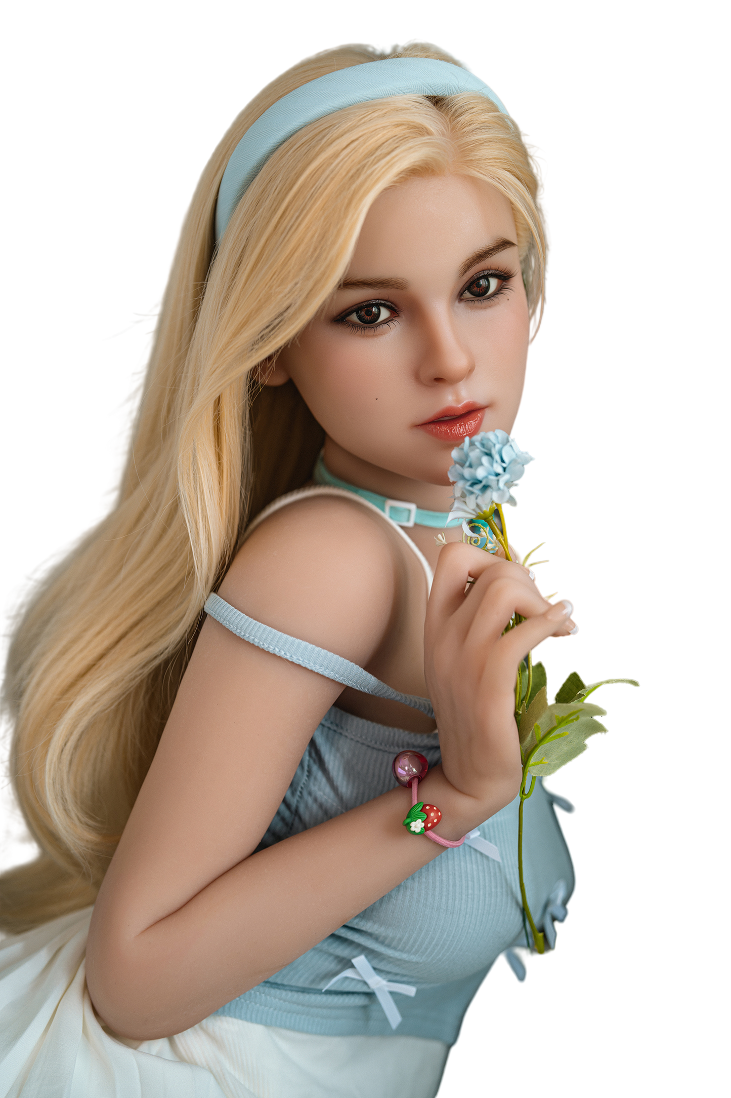 US In Stock - 148cm/4ft9 C-cup Medium Breast Silicone Head Sex Doll – M15