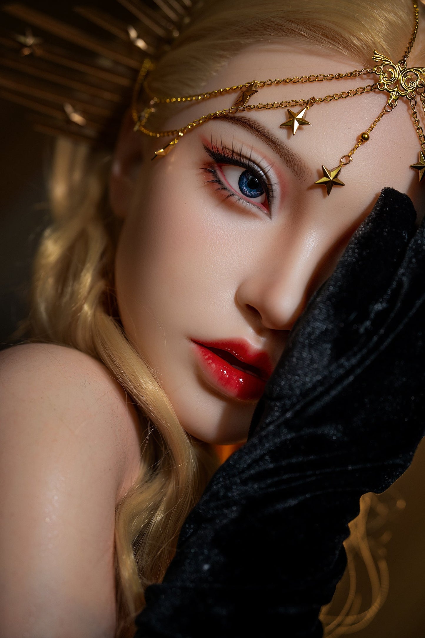 164cm/5ft5 I-cup Blonde Silicone Sex Doll – #M29