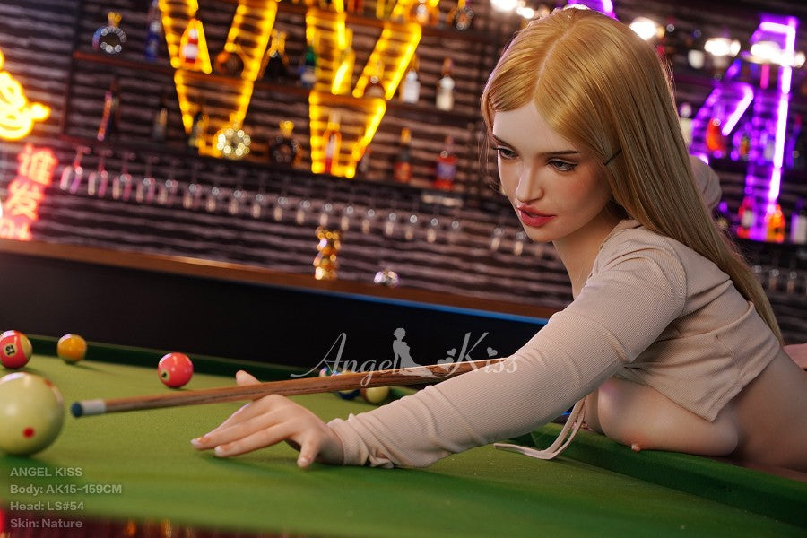 159cm/5ft3 F-cup Big Breast Silicone Sex Doll – LS54