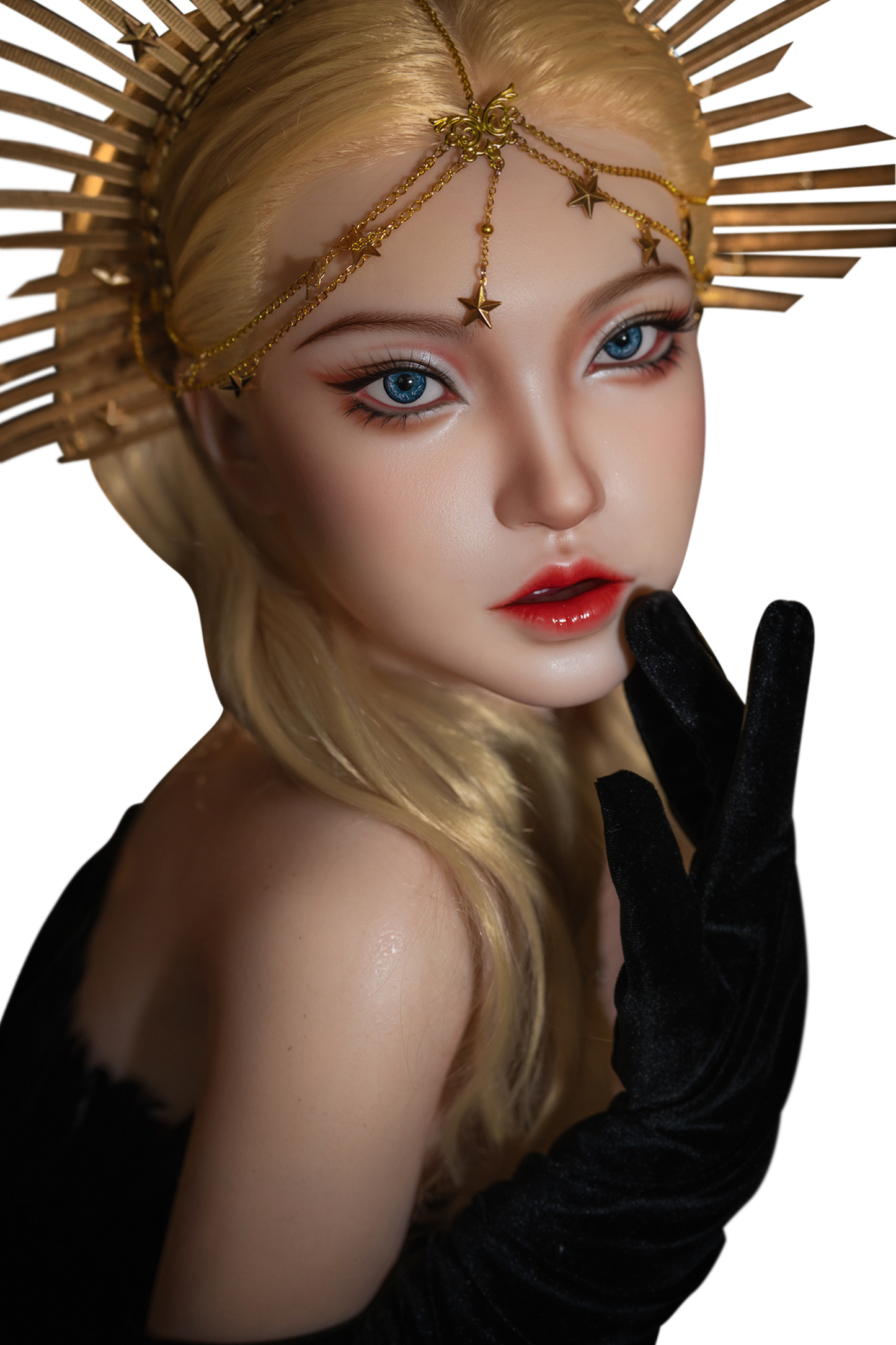 164cm/5ft5 I-cup Blonde Silicone Sex Doll – #M29